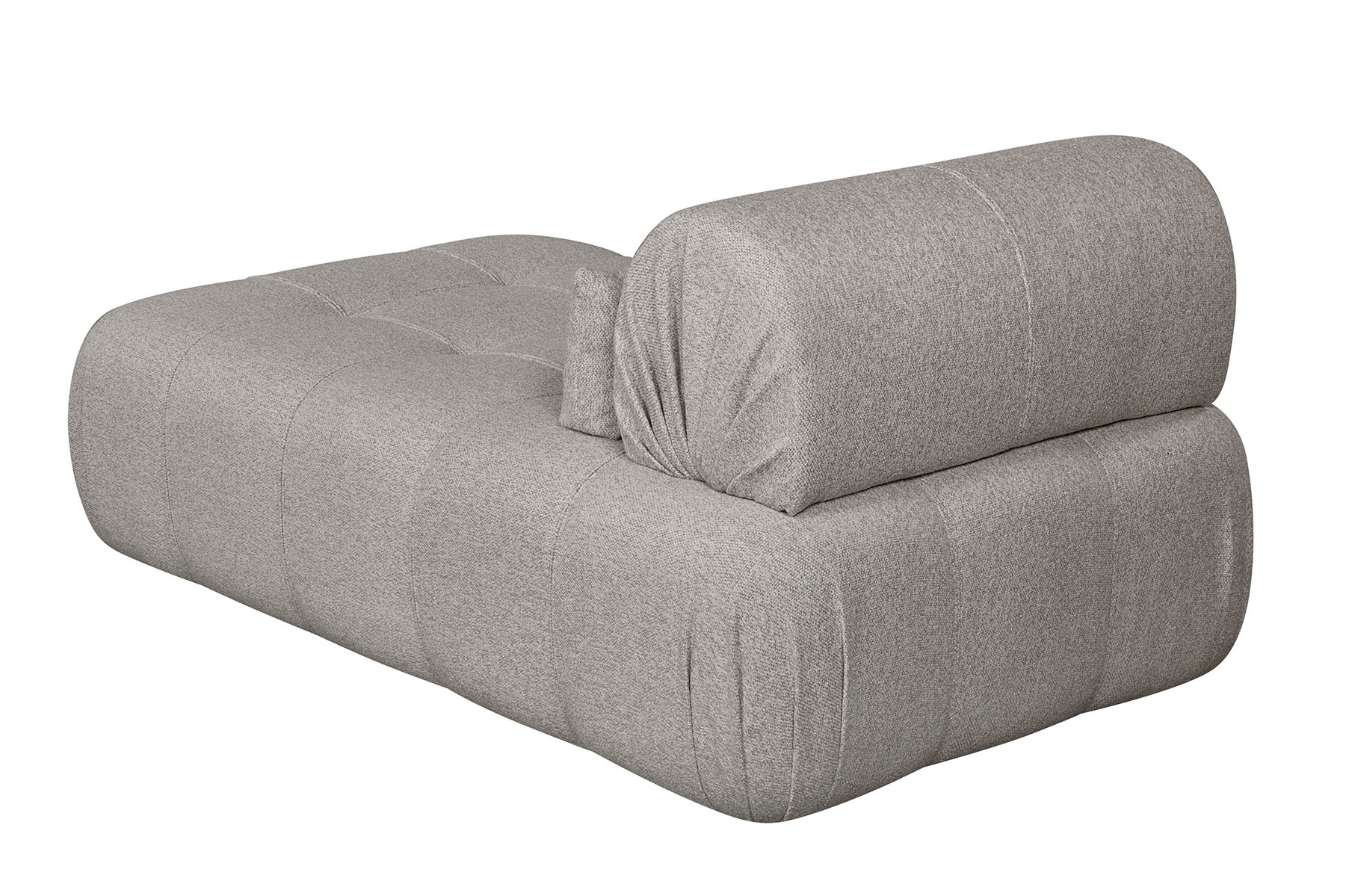 Chaise Fixa Peruíbe 165cm no Tecido Boucle - Mobili Store